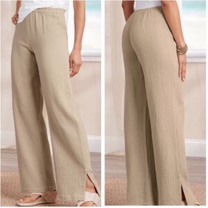 Soft Surroundings Key Biscayne Gauze Pants